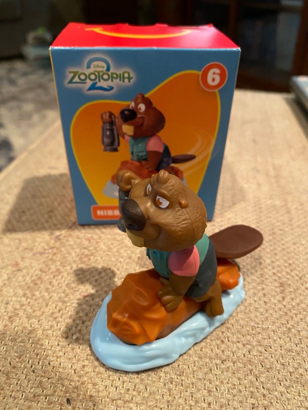 Zootopia 2 McDonalds Happy Meal Toy 2025 New Nibbles Maplestick #6